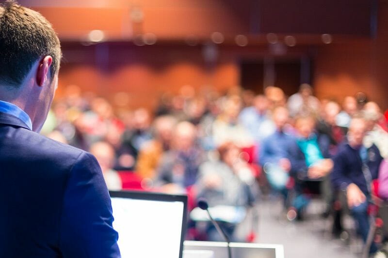 speaker-at-medical-conference